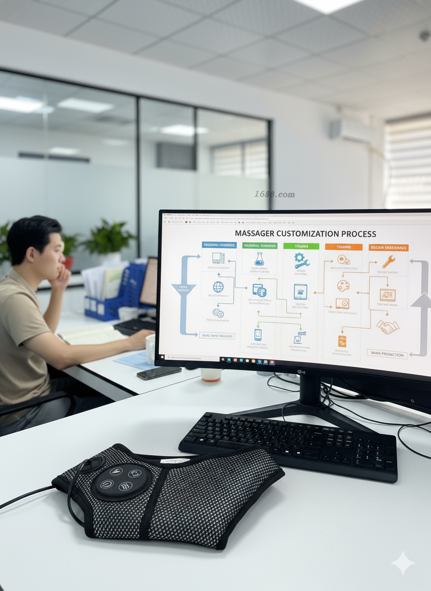 웨어러블-마사지기